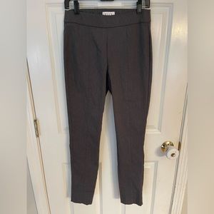 Elle Charcoal Gray Pull‎ On Dress Pants